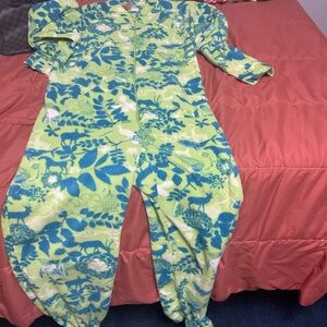 Floral Green and Blue women  Onesis